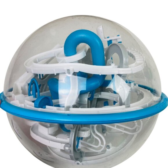 Perplexus Toy Epic Maze Ball Brain Teaser 3D Gravity Puzzle Mind Blue - Picture 2 of 2
